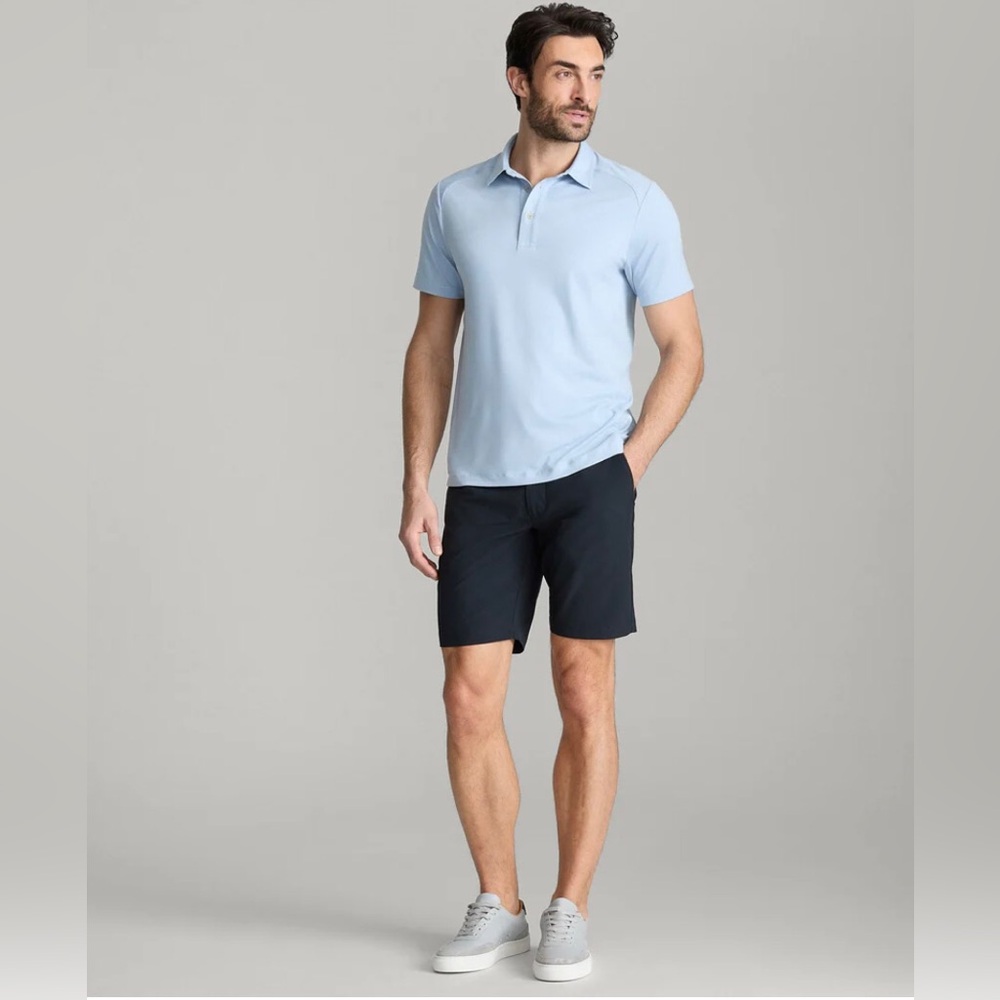 UNTUCKit Traveler Tech Shorts Black Wrinkle-Free Fast Drying 40499 Size 36